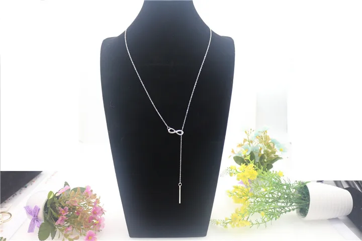 silver necklace