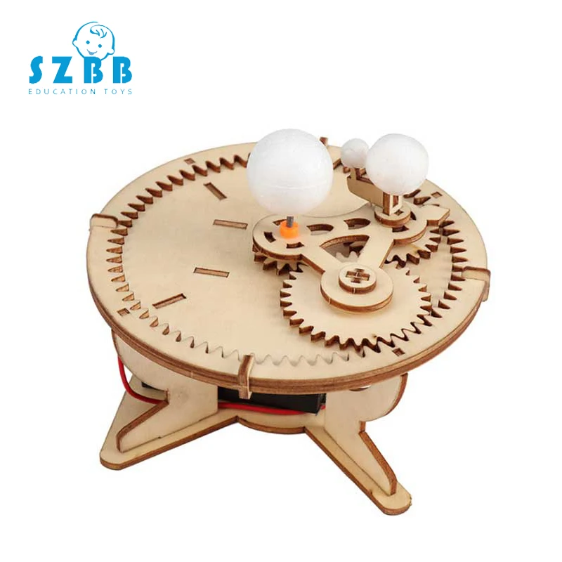 

SZ STEAM Kids DIY Sun-Moon-Earth Geography Model Scientific Experiment Toys Kits STEM Science Project Worldwide Education