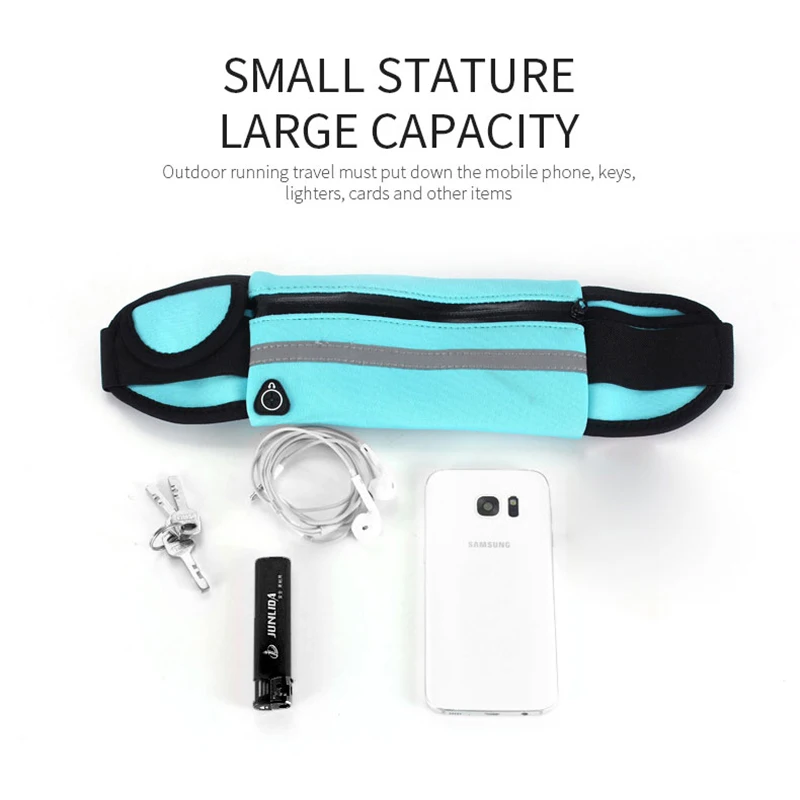 Waterproof Phone Case Cover On Hand Sports Waist Bag For Samsung Note 10 8 Pro Xiaomi Mi A3 Belt Pouch Mobile Run Gym Arm Band