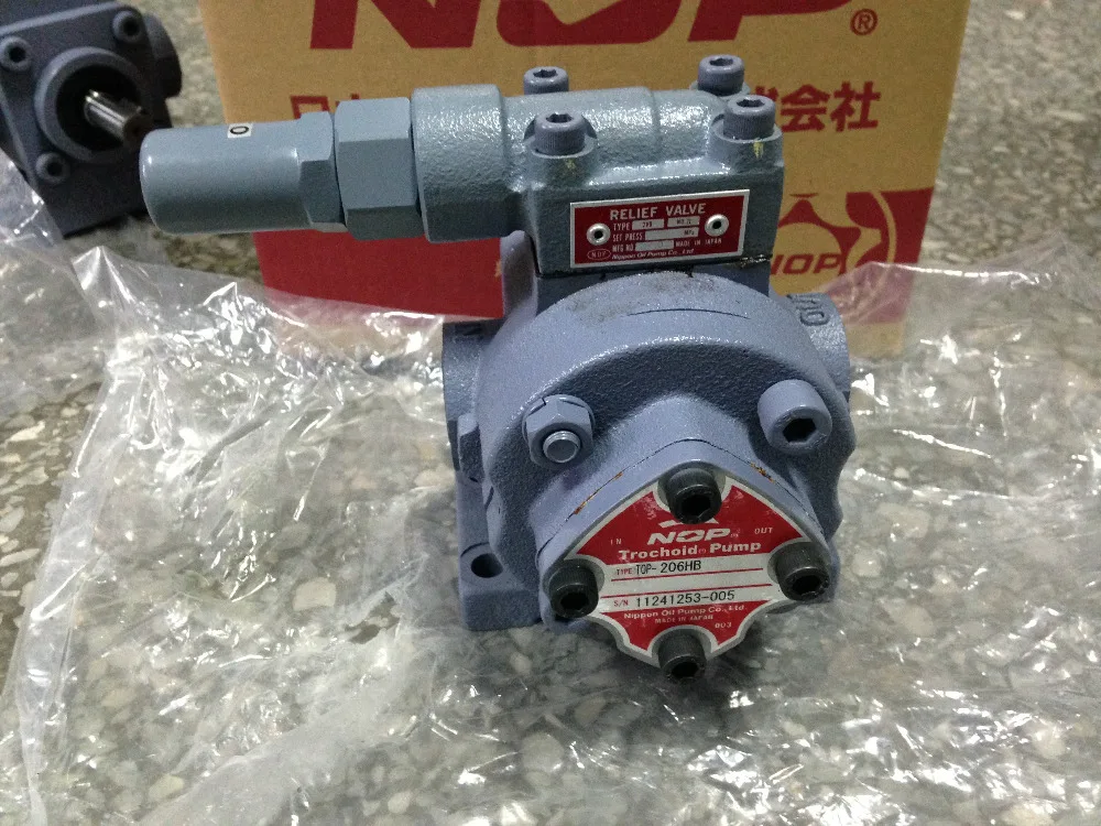 Electric trochoid oil pump/gear gerotor circulation pump/oil lubricator