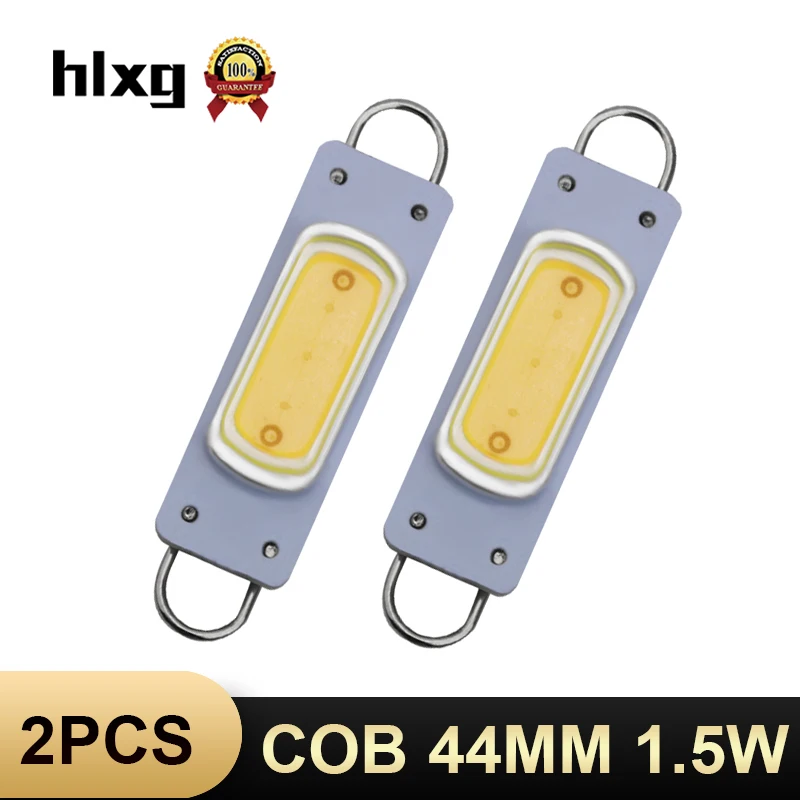 HLXG 2X 561 562 212 2 Поворотная белая жесткая петля гирлянда 44 мм Светодиодная Лампочка