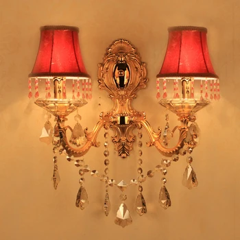 

LED Wall Sconce modern Double Wall Lights Bathroom Mirror LED Light Hallway Wall Lamp Bedroom Classic Wall Lights for Bedroom