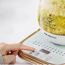 Intelligenc чайник автоматический Электрический чайник многофункциональный здоровья консервант стекло здравоохранения горшок