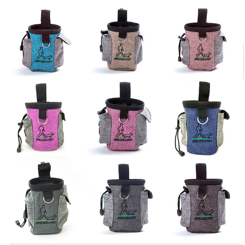 

New Arrival Outdoor Dogs Snack Bag Pouch Food Bag Snack Bait Dog Dog Carriers Pack Useful Pet Dog Training Treat Drop Shipping