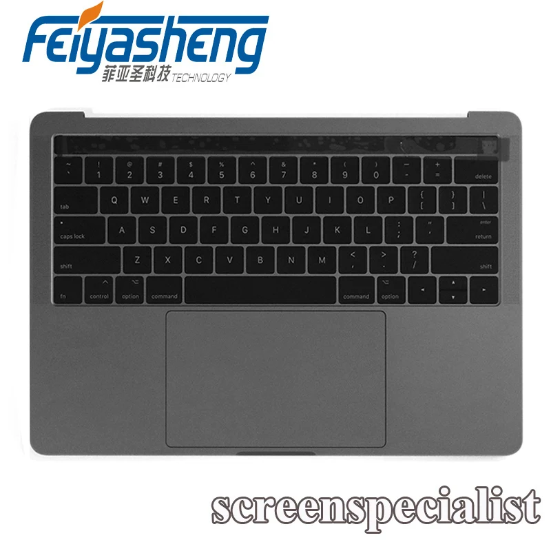 

Space Grey Gray Top Case w/ Keyboard+Battery+Trackpad for Macbook Pro 13" 2016 A1706
