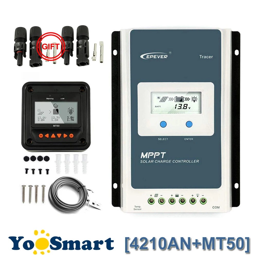 

New Arrival MPPT 30A Solar Charge Controller 12V 24V LCD Diaplay EPEVER TRACER Solar Charge Regulator EPsloar 3210A