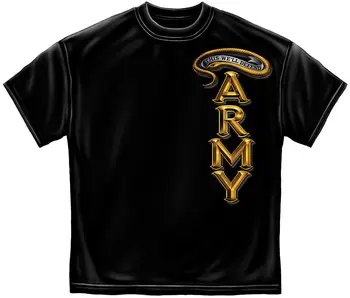 

Fashion T-Shirt Men Clothing Mens Graphic Apparel T-Shirt ARMY ANTIQUE ARMOR Black Men Summer Style