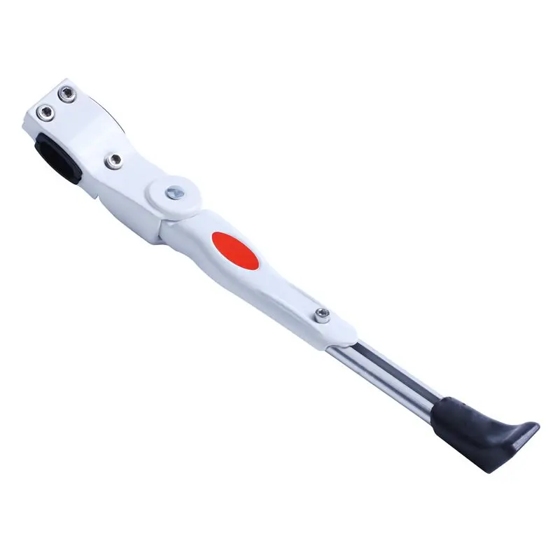 

White Aluminum Alloy Bike Cycling Bicycle Kickstand Fits 16" 20" 24" 26