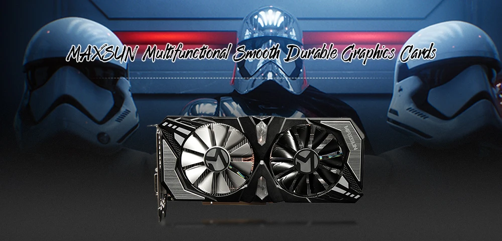 MAXSUN GeForce RTX 2060 многофункциональные гладкие прочные видеокарты 1920 CUDA ядер 6 ГБ Объем видеопамяти X16 PCI