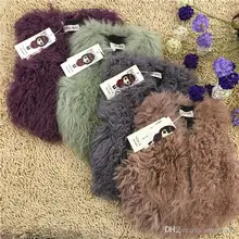 New Fashion Kids Girls New Collection Fur Fleece Waistcoat Girls Solid Color Outwears Pretty Girls Children