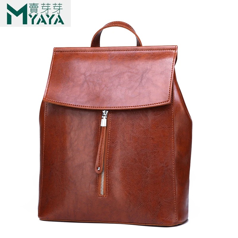 

MAIYAYA Fashion Women Backpack High Quality Youth Leather Backpacks for Teenage Girls Female School Shoulder Bag Bagpack mochila