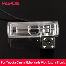 KLYDE Auto CCD di Inverso di Retrovisione Night Vision Camera Per Toyota Camry Echo Yaris Picnic Saloon Vios Belta SportsVan Avensis Verso