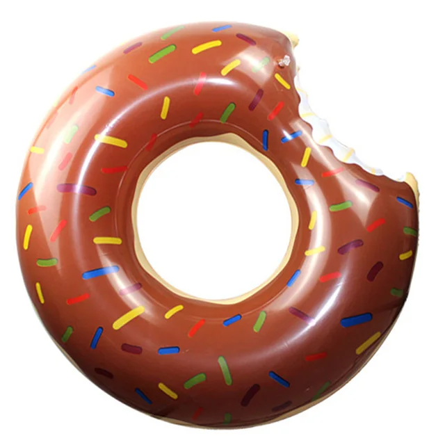 Donut Swim Ring Adult Super Large Gigantic Doughnut Pool Inflatable