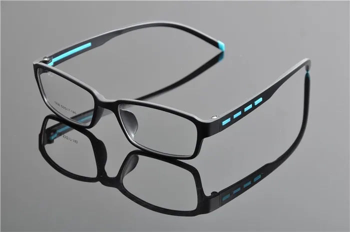matte black blue eyeglasses (1)