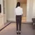 Ahmagen New 2017 Autumn Fashion Peter Pan Collar Women Blouses Slim White Shirt Elegant Solid Ladies Tops Plus Size Blouse