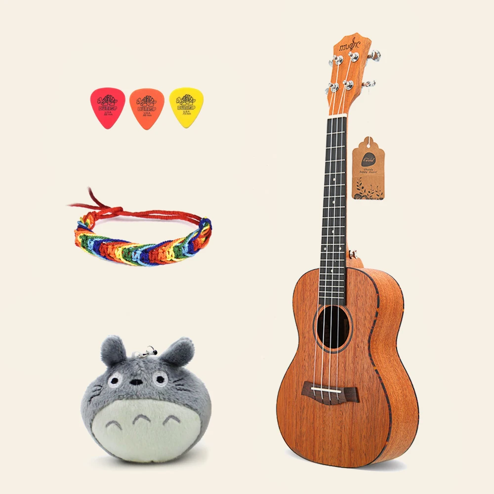 

Dock Ukulele 23 inch Concert Ukulele soprano Mini guitar 4strings High Quality New Gift for Children UK18