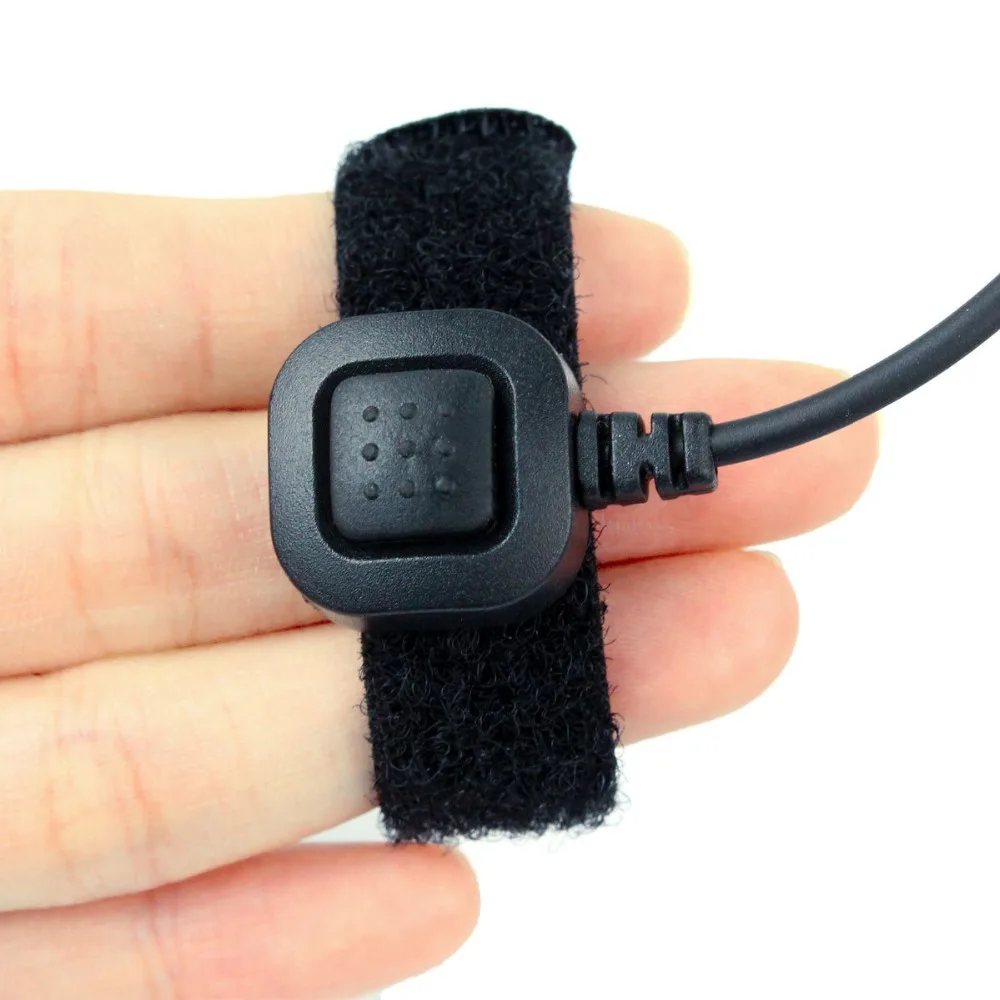2 Pin PPT baofeng гарнитура горло микрофон для uv 5r UV 5R BF 888S Kenwood аксессуары Радио рация