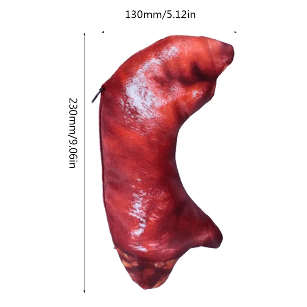 Имитация куриная нога пенал; Забавный пенал карандаш креативный объемная сумка ручка сумка для детей подарок, школьные принадлежности канцелярские принадлежности