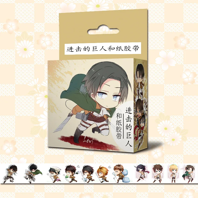 Лента Клейкая Shingeki no Kyojin аниме атака на Титанов 1 5 см х м для самостоятельного