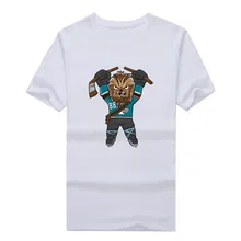 San Jose Sharks Chewbacca Brent BURNS Men’s shirt 100% Cotton men fans T-shirt 1205-2