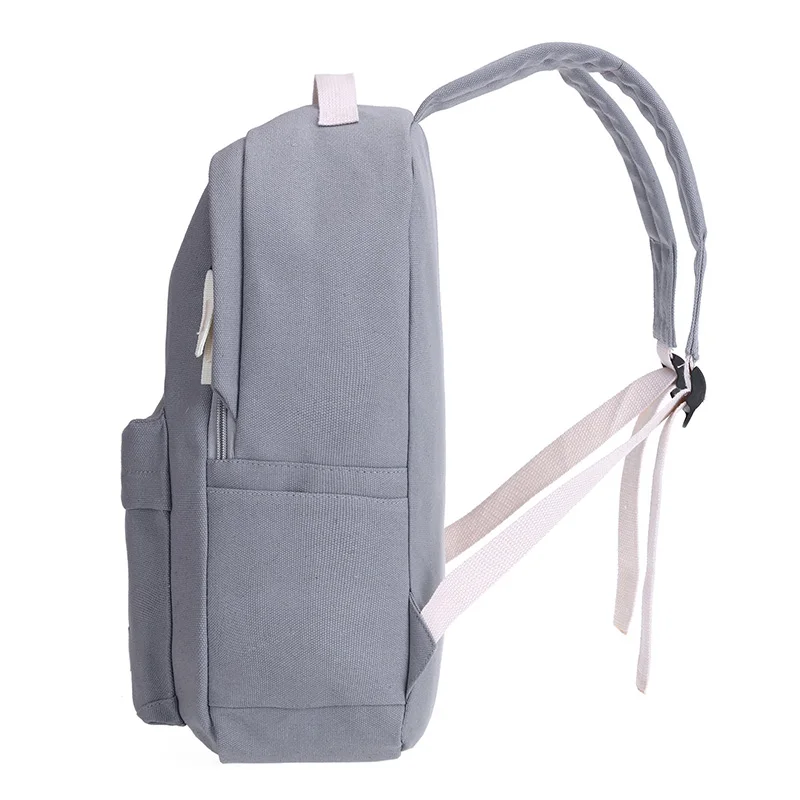 5 unids/set mochilas escolares para niñas adolescentes mochila escolar de gran capacidad mochila para niños bolso de viaje mochila