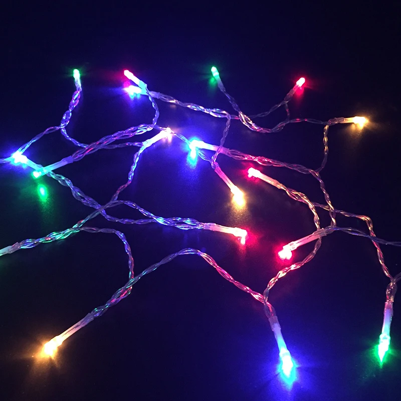 

1pcs christmas tree lights Led String Garland Light Wedding Holiday halloween Party Home new year Decoration Lamp chrismas light