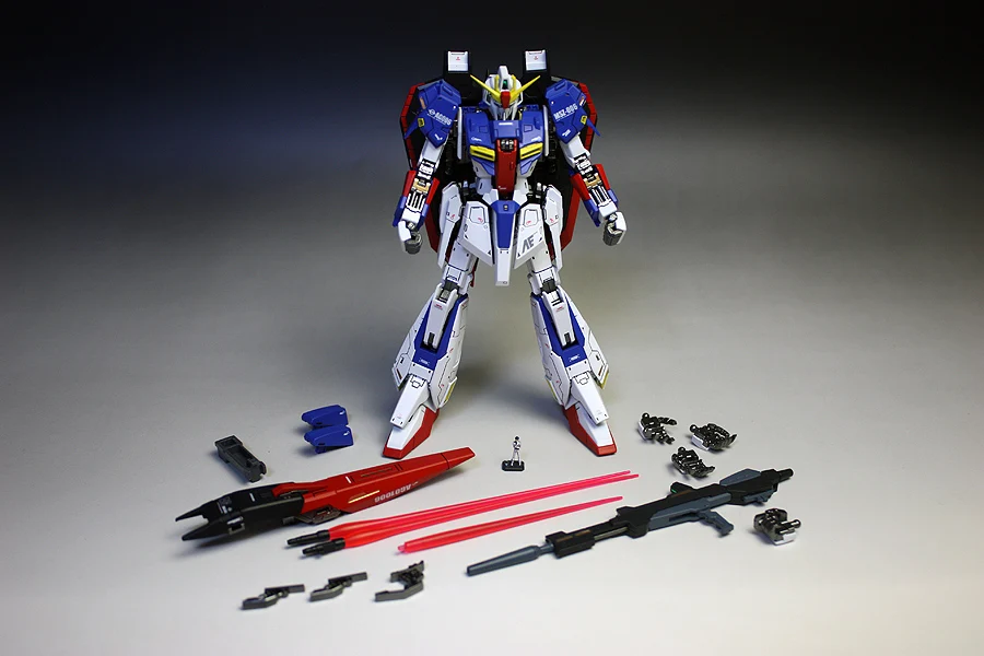 Оригинальная модель Gundam RG 1/144 ZETA GUNDAM NORN Freedom разблокированный мобильный костюм