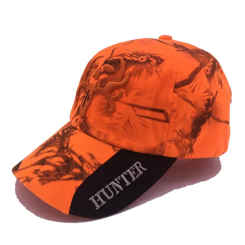 Buy New Outdoor camouflage Cap Fluorescent Orang