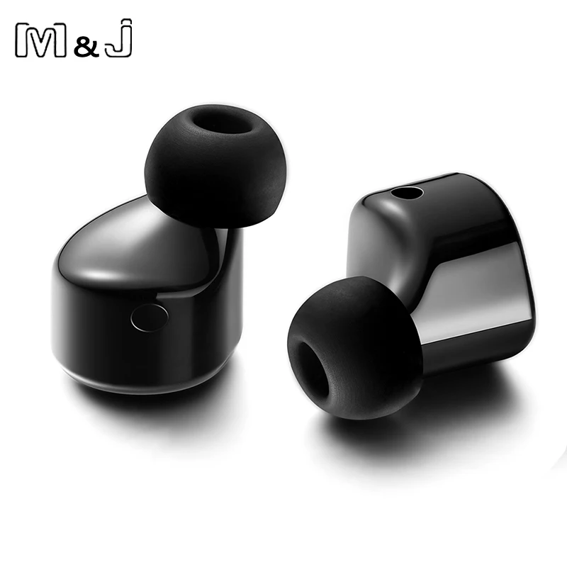 Беспроводные Bluetooth наушники M & J T1 Twins 2 шт. невидимые беспроводные мини CSR 4