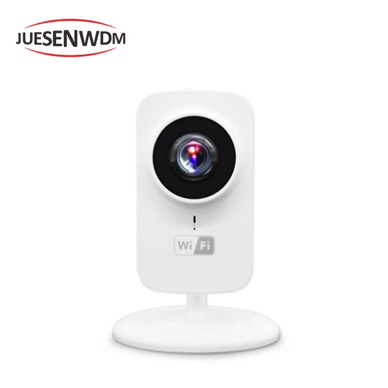 

JUESENWDM 720P Mini Wifi IP Camera Wireless P2P Baby Monitor Network CCTV Security Camera Home Mobile Remote CMOS Detector