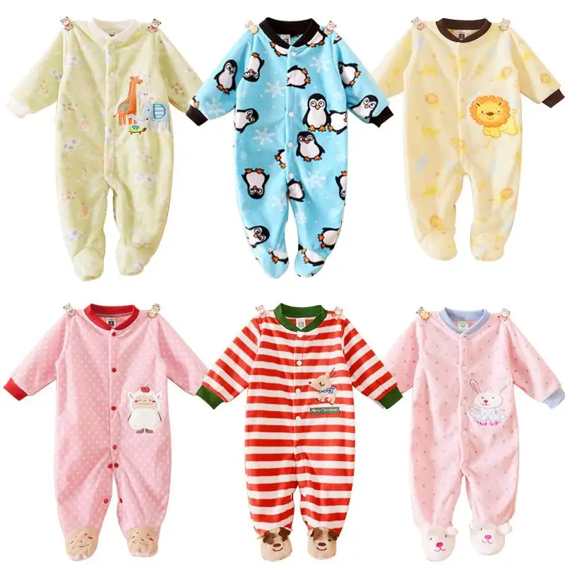 Unisex Baby Clothes Autumn Winter Baby Girl Newborn Clothes Polar