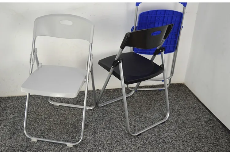 Качественный утолщенный пластиковый складной офисный стул складной обеденный стул для досуга