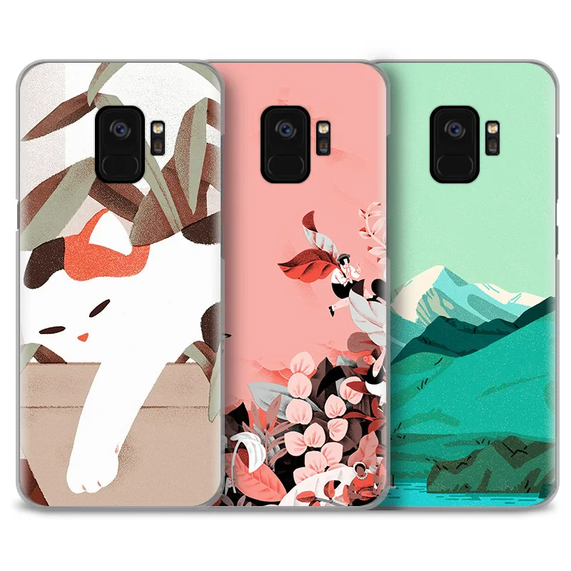 

Aesthetics Chic Funart Phone Case Shell For Samsung Galaxy S4 S5 S6 S7 Edge S8 S9 Plus Note 8 2 3 4 5 A5 A7 J5 2016 J7 2017