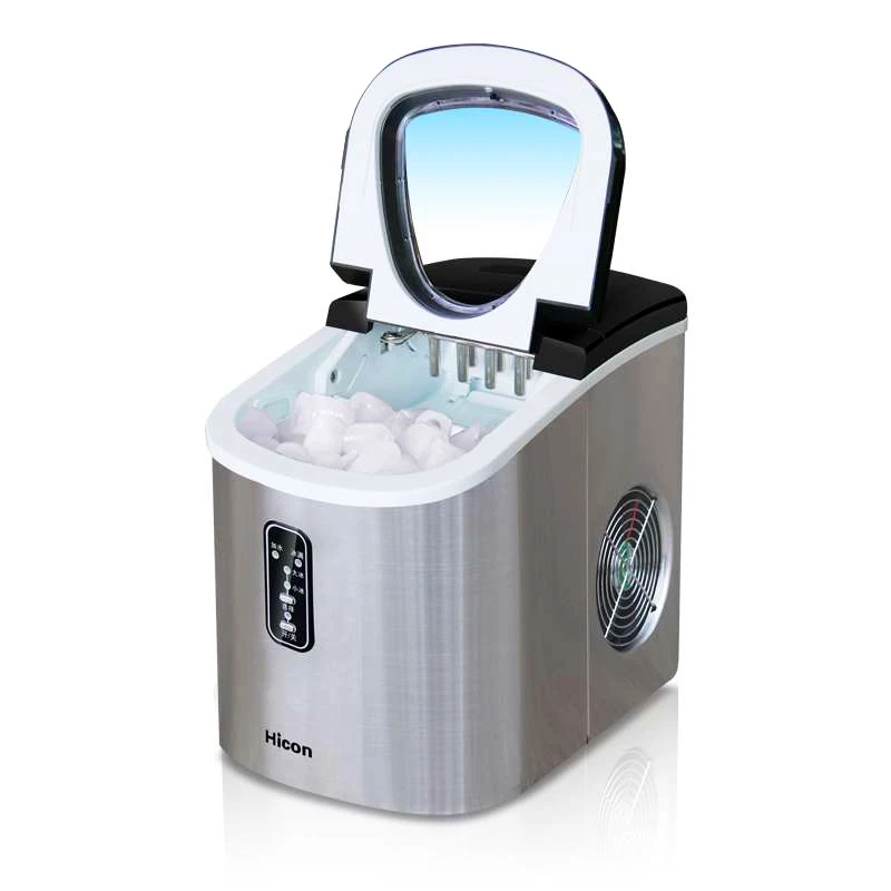

Mini Ice Machine Household Electric Ice Maker Bullet Round Block Ice Cube Maker Machine Small Bar Milk Tea Shop Cafe 12kg/24H