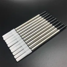 10 шт брендовый стержень ручки хорошее качество Черный Ролик Шариковая гелевая ручка заправка 0,5 мм Школьные офисные поставщики канцелярские принадлежности