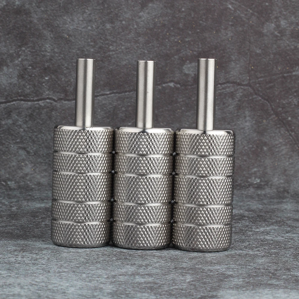 YILONG 1PCS Stainless Steel Tattoo Grip 25MM With Back Stem