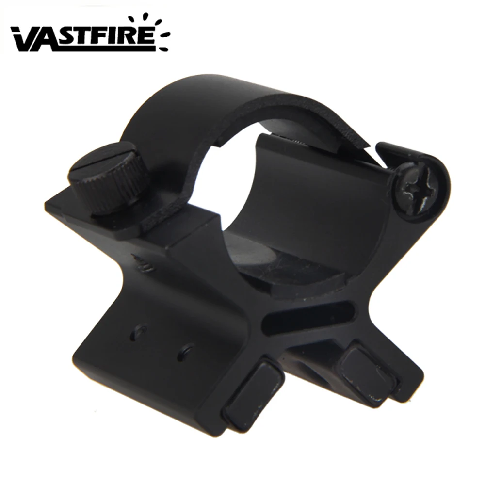 Strong Dual Flashlight Rifle Scope Mount Holder Lighting For