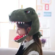 Свитер с рисунком динозавра костюмы Косплэй аксессуары Шапки Кепки шляпа Дино плюшевая игрушка для взрослых и детей Хэллоуин Рождество plushYH1481
