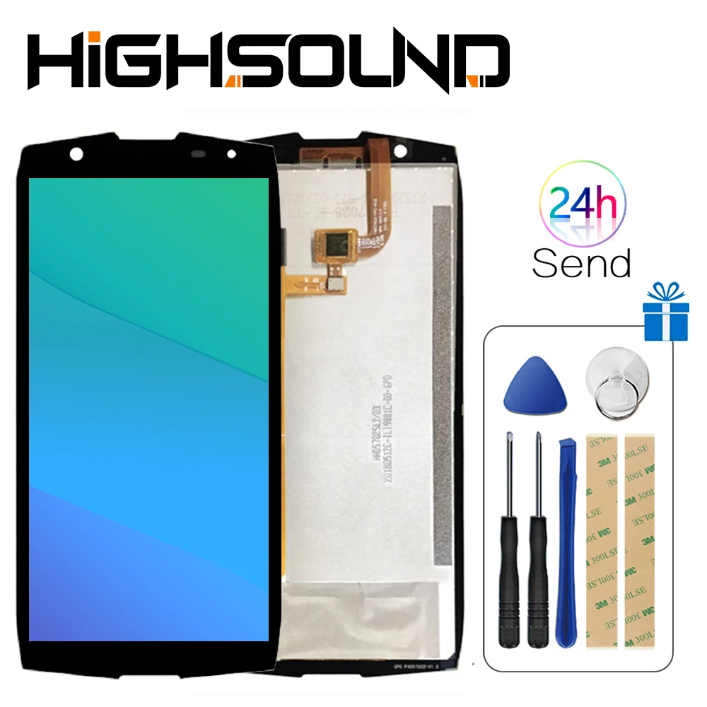 Для Oukitel WP5000 ЖК сменный дигитайзер сенсорный экран и дисплей в сборе +