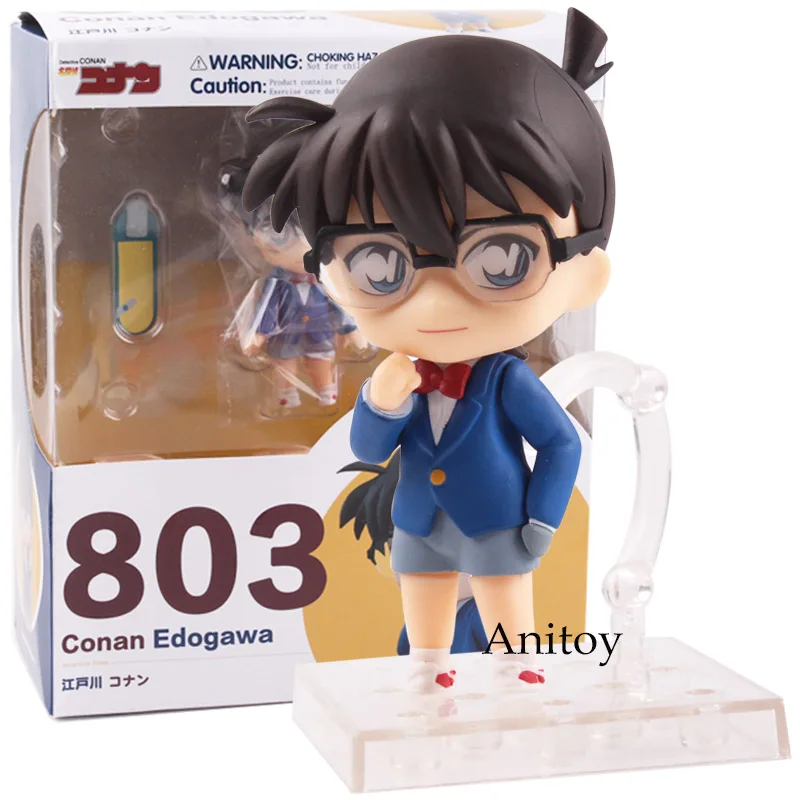 

Detective Conan Nendoroid 803 Conan Edogawa PVC Nendoroid Anime Figures Collectible Model Toy 10cm