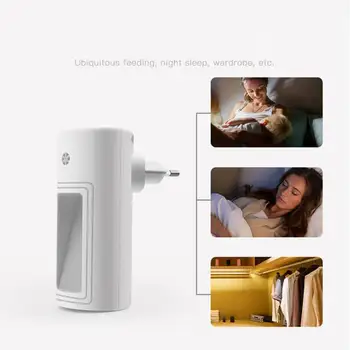 

LED Emergency Lights for Door Garden Mini Efficient Lightbulb Wall Lamp Home Stairs Bedroom Night Light Emergency Lights