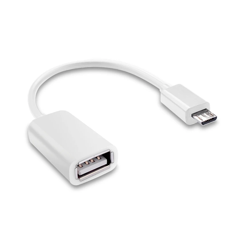 Sovawin 16 سنتيمتر عالية السرعة المصغّر USB وتغ كابل بيانات إلى الإناث USB المضيف وتغ محول ل وحي PC شاحن هاتف محمول يعمل بنظام تشغيل أندرويد