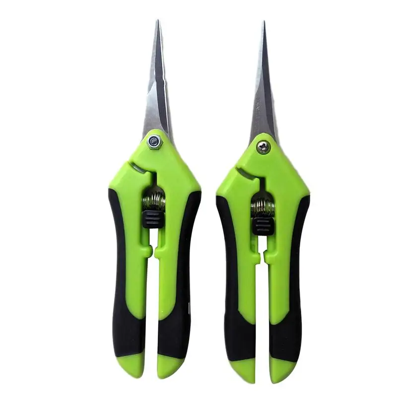 

2 Pcs Gardening Shears Plastic Handle Scissors Portable Pruning Tools Gardening Scissors for Orchards Branches