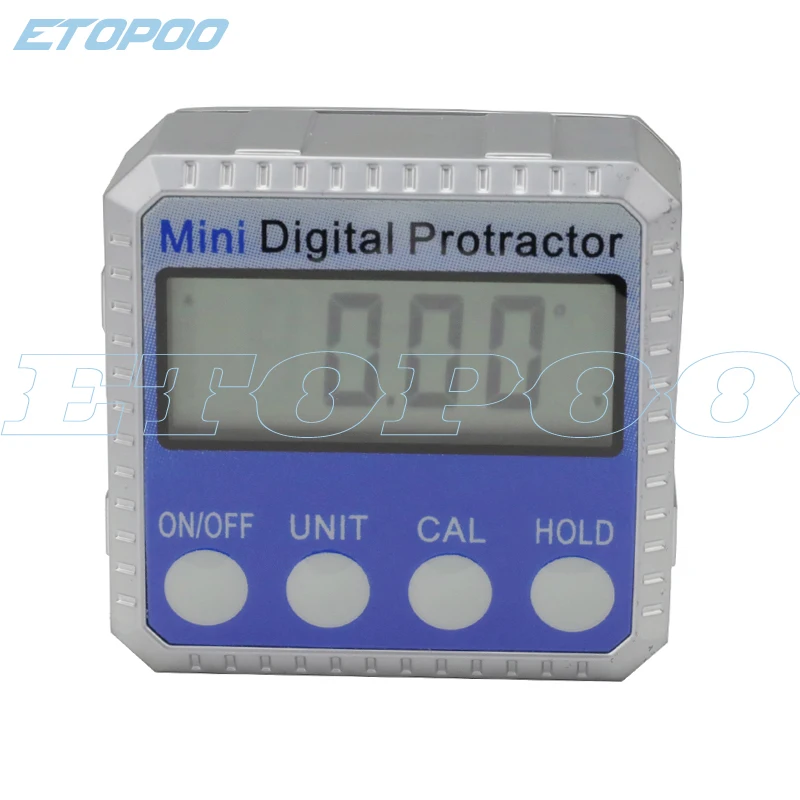 360degree Mini Digital Protractor Bevel Box Digital InClinometer Angle Finder Gauge Protractor Sensor