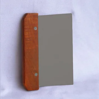 

Wooden Handle Soap Cutter 201 Straight Stainless Wax Dough Slicer Soap Making