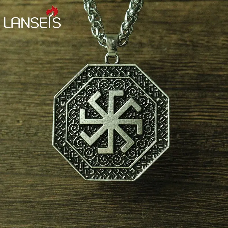 Lanseis 1 шт. Viking ювелирные изделия Одежда для дам Viking Boob Bling Подвеска славянский оберег Lunula женские ювелирные изделия