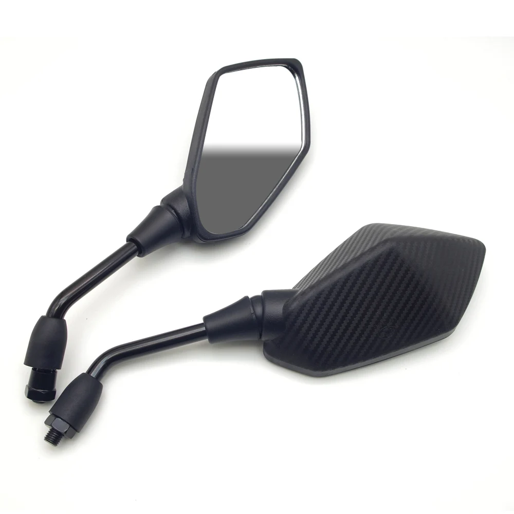 

Universal 10mm motorcycle mirror Accessories Black Side Rearview Mirrors FOR versys 650 yamaha fjr 1300 suzuki gsr 750 honda msx