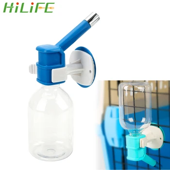 

HILIFE 300ML Automatic Drinking Feeder Pet Water Bottle Leak-Proof Dispenser Dog Guinea Pig Squirrel Rabbit Stainless Steel