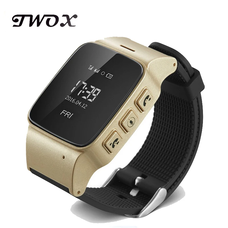 

2018 D99 Elderly Tracker Android Smart Watch Google Map SOS Wristwatch Personal GSM GPS LBS Wifi Safety Locator Watch PK D100