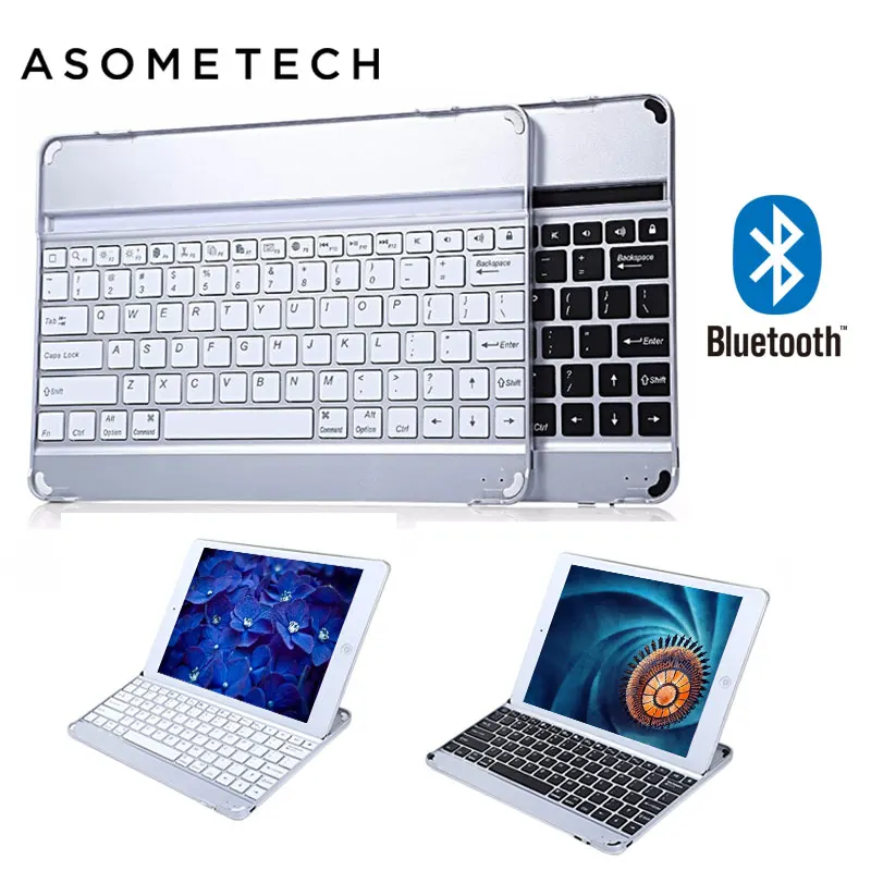 Ultra slim Wireless font b Keyboard b font Bluetooth 3 0 for Apple iPad 6 Air